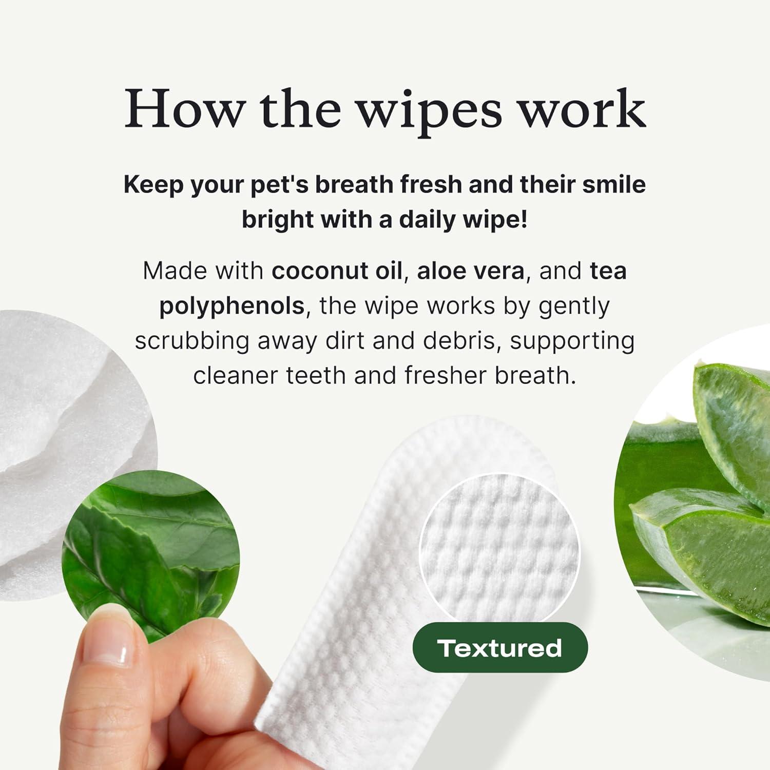 image:imagePetLab Co Dental Finger Wipes Easy to Use Dog amp Cat Teeth Cleaner Freshens Breath amp Provides A Thorough Clean Supports Overall Oral Hygiene Alcohol amp Fragrance Free Packaging May Vary