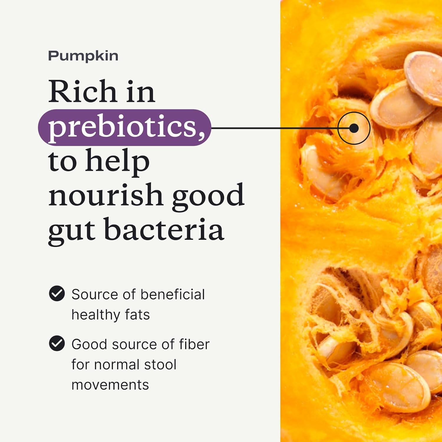 image:imagePetLab Co Pumpkin Fiber for Dogs Dog Probiotics Powder High Fiber Supplement with Pumpkin Apple Psyllium amp Mushrooms Supports Digestion Gut Health amp Regular Bowel Movements 30 Scoops