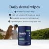 PetLab Co. Dental Finger Wipes – Easy to Use Dog & Cat Teeth Cleaner – Freshens Breath & Provides A Thorough Clean – Supports Overall Oral Hygiene – Alcohol & Fragrance Free – Packaging May Vary