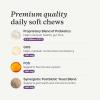 PetLab Co. Probiotics for Dogs – Support Gut Health, Occasional Diarrhea, Digestive Health, Paw Licking & Seasonal Allergies, Pork Flavor, 30 Soft Chews, Formulated for Small Dogs, Packaging May Vary(Medium Dogs)