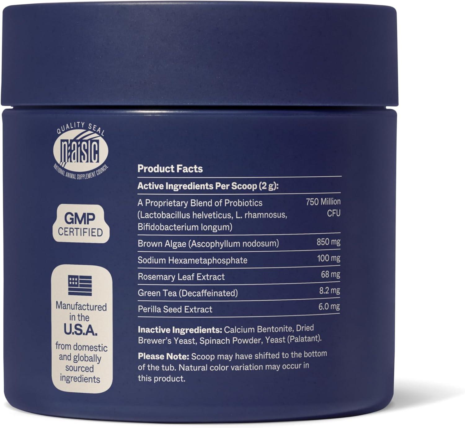 image:imagePetLab Co ProBright Dental Powder Dog Breath Freshener Teeth Cleaning Made Easy Targets Tartar amp Bad Breath Formulated for Medium Size Dogs Pack of 2