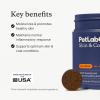 PetLab Co. Skin & Coat Chew – Optimize Scalp and Fur Condition with a Tasty Dog Chew, Packed with Beneficial Fatty Acids, Vitamins and Apple Cider Vinegar – Packaging May Vary