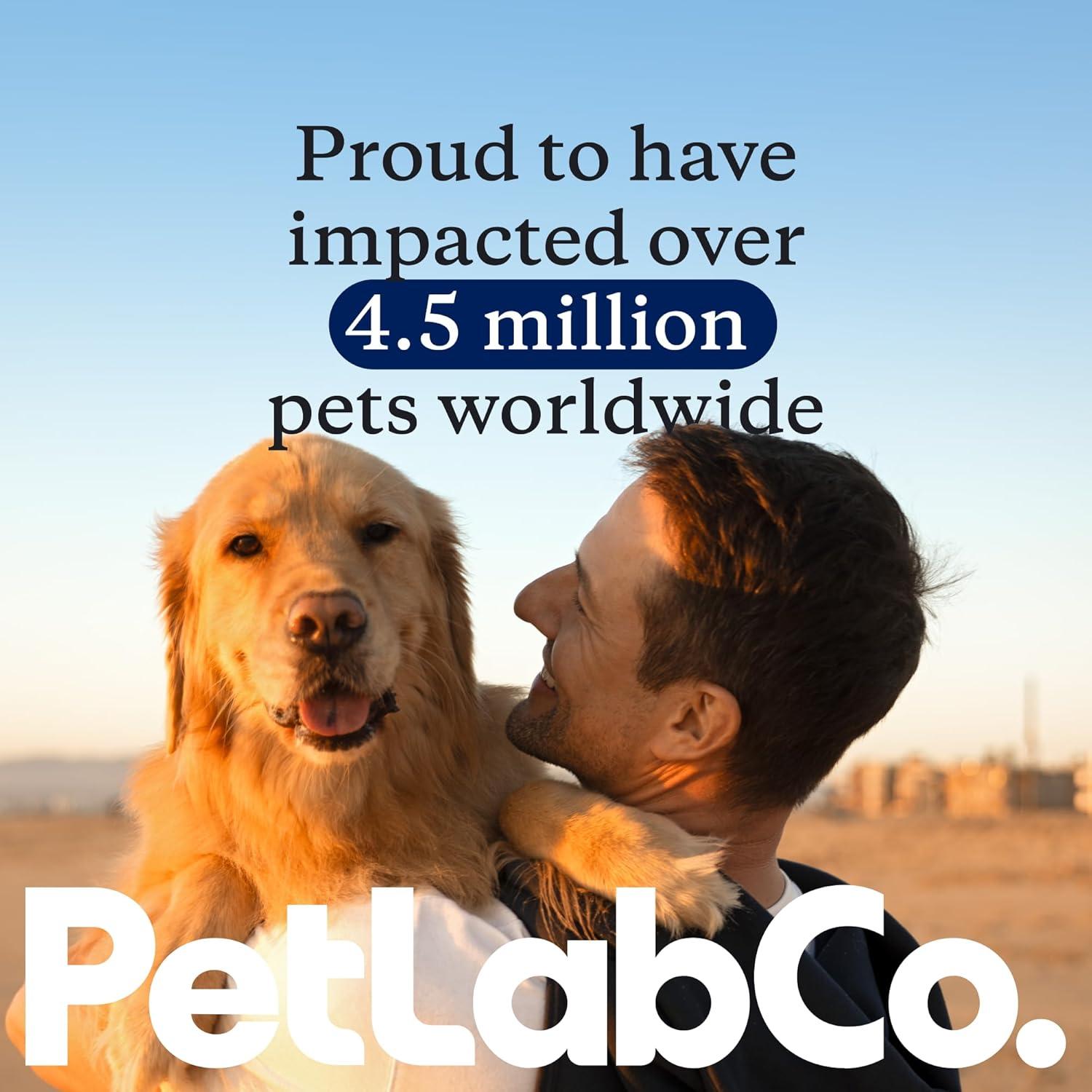 image:imagePetlab Co Joint Care Chews for Dogs High Levels of Glucosamine Green Lipped Mussels Omega 3 and Turmeric Hip and Joint Supplement for Dogs to Actively Support Mobility Packaging May VaryPork