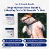 PetLab Co. – Gut & Breath Bundle: Dental Powder for Fresh Breath in 1 Scoop. for Medium Dogs & Salmon Dog Probiotics to Support a Healthy Gut – Easy to Use – Innovative Formulas