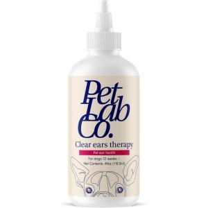 PetLab Co. – Clear Ears Therapy Ear Cleaner for Dogs – Supporting Yeast, Itchy Ears & Healthy Ear Canals – Alcohol-Free Dog Ear Wash – Optimized Dog Ear Cleaner Solution – Packaging May Vary(Single Pack)